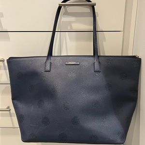 Kate Spade Blue Tote Bag